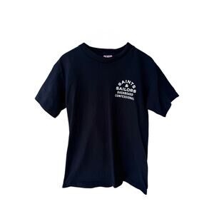 Saints & Sailors Dashboard Confessional T-Shirt Mens Medium Black Band Tee